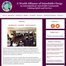 A World Alliance of Interfaith Clergy - Full Screen